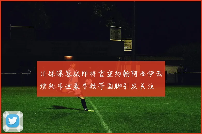川媒曝蓉城即将官宣约翰阿洛伊西续约韦世豪李扬等国脚引发关注